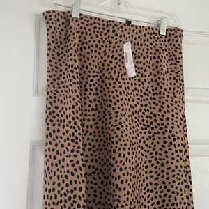 Jcrew pull on midi skirt